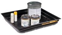 jen28718bl Justrite Polyethylene Spill Tray for Spill Control, 87L Capacity