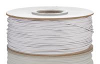 208-1116 RS PRO White 0.51mm² Hook Up Wire, 20 AWG, 10/0.25mm, 305m, PVC Insulation