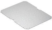 72001501 Spelsberg Steel Mounting Plate, 2mm H, 350mm W, 450mm L for Use with GEOS-L 3040-18/-22 Empty Enclosure