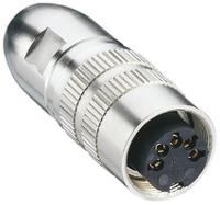 0322-07-1 Lumberg 7 Pole Din Socket, DIN EN 60529, 5A, 60 V ac IP68, Female, Cable Mount