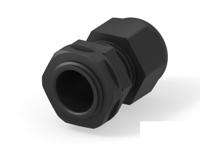 1sng626153r0000 Entrelec 1SNG Series Black PA 6 Cable Gland, PG11 Thread, 5mm min., 10mm max., IP66, IP68