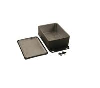 1590wsfbk Hammond 1590 Series Die Cast Aluminium Alloy Enclosure, IP65, Flanged, 110 x 82 x 44mm