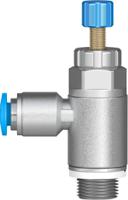 grla-18-qs-4-rs-d Festo GRLA Series Tube Exhaust Valve, 4mm Tube Inlet Port x G 1/8 Outlet Port, 197580