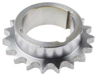 183-495 RS PRO 19 Tooth Taper Bush Sprocket 12B-1 Chain Type