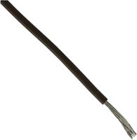 208-1088 RS PRO Black 5.2mm² Hook Up Wire, 20 AWG, 10/0.25mm, 30.5m, MPPE Insulation