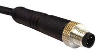 pxppvc05fim04acl010pvc Bulgin Male 34 way M5 to Unterminated 34 way Sensor Actuator Cable