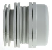 z6125000r SIB WADI-TEC Series Grey PA 6 Cable Gland, M50 Thread, 34mm min., 42mm max., IP68