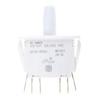 e79-00a ZF Door Micro Switch, Button, DPDT 10 A @ 250 V ac, -40 → +85°C