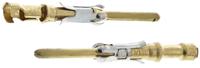 66180-1 TE Connectivity Male Solder Circular Connector Contact, Contact Size 16, Wire Size 18 → 16 AWG