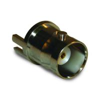 112640 Amphenol RF, Jack End Launch BNC Connector, Solder Termination, Straight Body