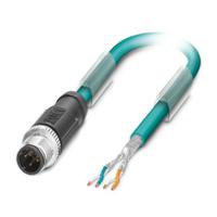 1569401 Phoenix Contact NBC Series Bus Cable, 4 Cores, 0.14 mm², 26, 5m, Shielded Shield, Data Transfer Cable Cable