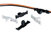102-68365 HellermannTyton Black Nylon Grouping clip