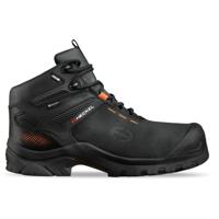 6764338 uvex MACSOLE® ADVENTURE 3.0 Black Composite Toe Capped Men's Safety Boot, UK 5, EU 38