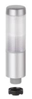 69833075 Werma Kompakt Series Red/Yellow Signal Tower, 2 Lights, 24 V ac/dc, Base Mount