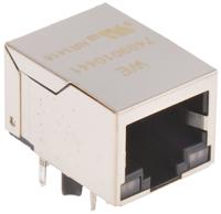 7499010441 Through Hole Lan Ethernet Transformer, 13.5 x 16.04 x 21.3mm