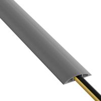 137-634 RS PRO 4.5m Grey Cable Cover in PVC, 17mm Inside dia.