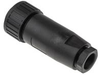 933068100-cm-06-ea-20-29-s Hirschmann, CM, Silver 17 Way Cable Mount MIL Spec Circular Connector PlugBlack, Socket Contacts,Shell Size 20, Screw