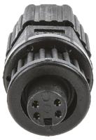 au-04bffa-ll7001 Amphenol Industrial Circular Connector, 4 Contacts, Panel, Miniature Connector, Socket, Female, IP67, Ceres Series