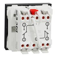 nu321354 Schneider Electric Anthracite Rocker Switch, 2 Gang, New Unica