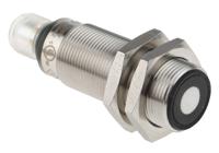 ugt500 ifm electronic Ultrasonic Threaded Barrel Proximity Sensor, M18, 300 mm Detection, PNP NO/NC, 10 → 30 V dc