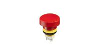 ec-btt-f-002-a APEM EC Series Emergency Stop Push Button, 22.3mm Cutout, SPST, IP65