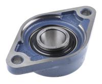 fytb-30-tf 2 Hole Flange Bearing Unit, FYTB 30 TF, 30mm ID