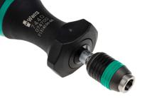 05074700001 Wera Adjustable Hex Torque Screwdriver, 0.3 → 1.2Nm, 1/4 in Drive, ±6 % Accuracy