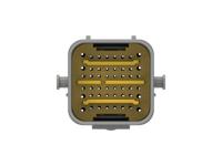 2366509-2 TE Connectivity, 2366509 Connector Housing Receptacle Grey Cable Mount 48 Way, Cable Termination