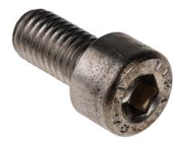 281-142 RS PRO Plain Stainless Steel Hex Socket Cap Screw, DIN 912, M8 x 16mm