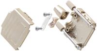 mhdppk-m-25-k MH Connectors MHDPPK-T/M Series ABS D Sub Backshell, 25 Way, Strain Relief