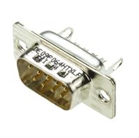 de09p064htxlf Amphenol Communications Solutions 9 Way Panel Mount D-sub Connector Plug, 2.74mm Pitch