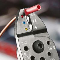 97-21-215-c Knipex 97 Hand Crimp Tool for Uninsulated Terminals, 0,5 → 6mm² Wire
