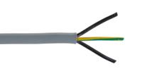 3gb-bc50 Belden 3 GB Control Cable, 3 Cores 0.75 mm², Unscreened, 50 m, Grey Polyvinyl Chloride Sheath