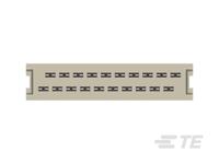 2-216093-0 TE Connectivity 2.54mm Pitch 20 Way,Through Hole Mount IC Dip Header, Tin, 1A