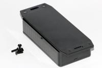 1591af2bk Hammond 1591 Series ABS Enclosure, IP54, Flanged, 100 x 50 x 25mm