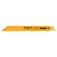 dt2353-qz DeWALT, 18 Teeth Per Inch Metal 203mm Cutting Length Reciprocating Saw Blade, Pack of 5