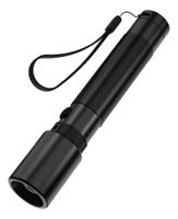 1600-0150 Ansmann Future T-Series LED Torch Black - Rechargeable 1000lm, 168.4 mm