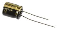 eeufm1c471 Panasonic 470μF Aluminium Electrolytic Capacitor 16V dc, Radial, Through Hole - EEUFM1C471