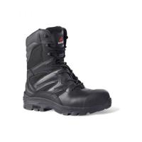 rf4500-04 Rockfall Black Non Metallic Toe Capped Safety Boots, UK 4, EU 37