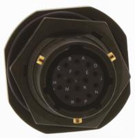 62gb-57a12-14sn Amphenol Limited, 62GB 14 Way Panel Mount MIL Spec Circular Connector Receptacle, Socket Contacts,Shell Size 12,