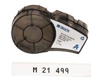 m21-500-499 Brady B-499 Black on Black on White Label Printer Tape, 4.88 m Length, 12.70 mm Width