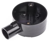 20cjb2b Schneider Electric Terminal Box, Conduit Fitting, 20mm Nominal Size, uPVC, Black, Clear