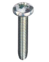 287-4148 RS PRO Bright Zinc Plated Steel Pan Head Thread Forming Screw, M6 x 0.63in Long 16mm Long