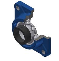 esfe208 4 Hole Flange Bearing Unit, ESFE208, 40mm ID