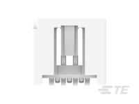 2355091-4 TE Connectivity MICRO CT Series Straight Board PCB Header, 4 Contact(s), 1.2 mm Pitch, 1 Row, Shrouded