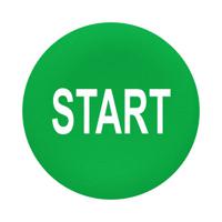 zba333 Schneider Electric Marking Accessory for Use with Pushbuttons, Start