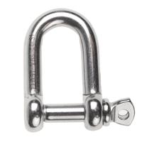 183-5920 RS PRO D-Shackle, Stainless Steel, 0.15t