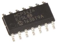 mcp3424-esl Microchip, Quad 18-bit- ADC 0.004ksps, 14-Pin SOIC