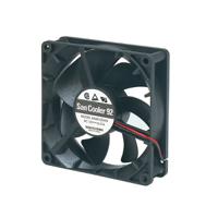 9a0924s402 Sanyo Denki 9A Series Axial Fan, 24 V dc, DC Operation, 99.6m³/h, 3.6W, 150mA Max, 92 x 92 x 25mm