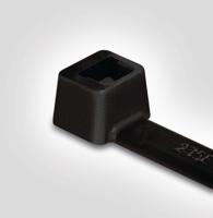 111-01917-t18r-pp-bk HellermannTyton Cable Tie, 100mm x 2.5 mm, Black Polypropylene, Pk-100